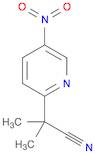 2-Pyridineacetonitrile, α,α-dimethyl-5-nitro-