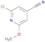 4-Pyridinecarbonitrile, 2-chloro-6-methoxy-