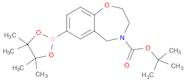 1,4-BENZOXAZEPINE-4(5H)-CARBOXYLIC ACID, 2,3-DIHYDRO-7-(4,4,5,5-TETRAMETHYL-1,3,2-DIOXABOROLAN-2-Y…