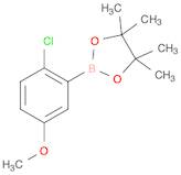 1,3,2-Dioxaborolane, 2-(2-chloro-5-methoxyphenyl)-4,4,5,5-tetramethyl-