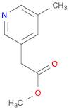 3-Pyridineacetic acid, 5-methyl-, methyl ester