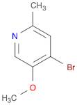 Pyridine, 4-bromo-5-methoxy-2-methyl-