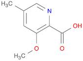 2-Pyridinecarboxylic acid, 3-methoxy-5-methyl-