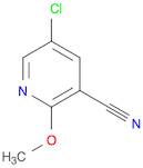 3-Pyridinecarbonitrile, 5-chloro-2-methoxy-