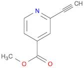 4-Pyridinecarboxylic acid, 2-ethynyl-, methyl ester
