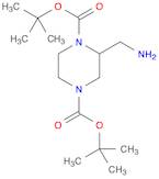 1,4-Piperazinedicarboxylic acid, 2-(aminomethyl)-, 1,4-bis(1,1-dimethylethyl) ester