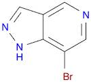 1H-Pyrazolo[4,3-c]pyridine, 7-bromo-