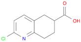 2-Chloro-5,6,7,8-tetrahydroquinoline-6-carboxylic acid