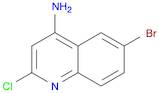 4-Quinolinamine, 6-bromo-2-chloro-