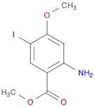 Benzoic acid, 2-amino-5-iodo-4-methoxy-, methyl ester