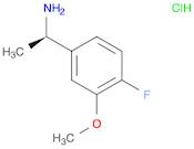 Benzenemethanamine, 4-fluoro-3-methoxy-α-methyl-, hydrochloride (1:1), (αR)-