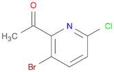 Ethanone, 1-(3-bromo-6-chloro-2-pyridinyl)-