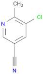 3-Pyridinecarbonitrile, 5-chloro-6-methyl-