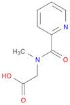 Glycine, N-methyl-N-(2-pyridinylcarbonyl)-