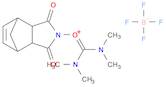 Methanaminium, N-[(dimethylamino)[(1,3,3a,4,7,7a-hexahydro-1,3-dioxo-4,7-methano-2H-isoindol-2-yl)oxy]methylene]-N-methyl-, tetrafluoroborate(1-) (1:1)