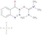 Methanaminium, N-[(dimethylamino)[(4-oxo-1,2,3-benzotriazin-3(4H)-yl)oxy]methylene]-N-methyl-, tetrafluoroborate(1-) (1:1)