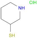 3-Piperidinethiol, hydrochloride (1:1)
