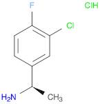 Benzenemethanamine, 3-chloro-4-fluoro-α-methyl-, hydrochloride (1:1), (αR)-