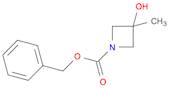 1-Azetidinecarboxylic acid, 3-hydroxy-3-methyl-, phenylmethyl ester