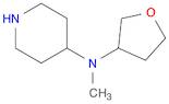 4-PiperidinaMine, N-Methyl-N-(tetrahydro-3-furanyl)-