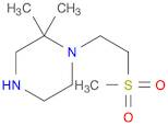 Piperazine, 2,2-dimethyl-1-[2-(methylsulfonyl)ethyl]-