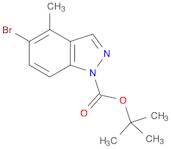 1H-Indazole-1-carboxylic acid, 5-bromo-4-methyl-, 1,1-dimethylethyl ester