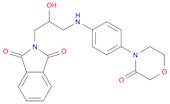 1H-Isoindole-1,3(2H)-dione, 2-[2-hydroxy-3-[[4-(3-oxo-4-morpholinyl)phenyl]amino]propyl]-