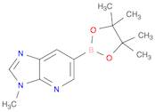3H-Imidazo[4,5-b]pyridine, 3-methyl-6-(4,4,5,5-tetramethyl-1,3,2-dioxaborolan-2-yl)-