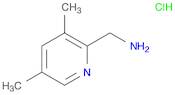 2-Pyridinemethanamine, 3,5-dimethyl-, hydrochloride (1:1)