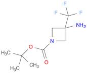 1-Azetidinecarboxylic acid, 3-amino-3-(trifluoromethyl)-, 1,1-dimethylethyl ester