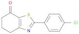 7(4H)-Benzothiazolone, 2-(4-chlorophenyl)-5,6-dihydro-