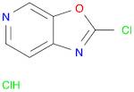 Oxazolo[5,4-c]pyridine, 2-chloro-, hydrochloride (1:1)