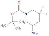 1-Piperidinecarboxylic acid, 5-amino-3,3-difluoro-, 1,1-dimethylethyl ester