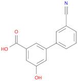 [1,1'-Biphenyl]-3-carboxylic acid, 3'-cyano-5-hydroxy-