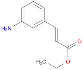 2-Propenoic acid, 3-(3-aminophenyl)-, ethyl ester, (2E)-