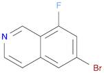 Isoquinoline, 6-bromo-8-fluoro-