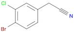 Benzeneacetonitrile, 4-bromo-3-chloro-