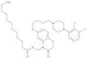 Dodecanoic acid, [7-[4-[4-(2,3-dichlorophenyl)-1-piperazinyl]butoxy]-3,4-dihydro-2-oxo-1(2H)-quinolinyl]methyl ester