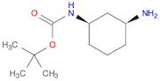Carbamic acid, N-[(1R,3S)-3-aminocyclohexyl]-, 1,1-dimethylethyl ester