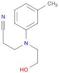 Propanenitrile, 3-[(2-hydroxyethyl)(3-methylphenyl)amino]-