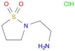 2-Isothiazolidineethanamine, 1,1-dioxide, hydrochloride (1:1)
