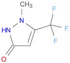 3H-Pyrazol-3-one, 1,2-dihydro-1-methyl-5-(trifluoromethyl)-