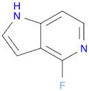 1H-Pyrrolo[3,2-c]pyridine, 4-fluoro-