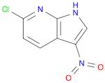 1H-Pyrrolo[2,3-b]pyridine, 6-chloro-3-nitro-