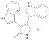 1H-Pyrrole-2,5-dione, 3,4-di-1H-indol-3-yl-