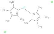 Zirconium, dichlorobis[(1,2,3,4,5-η)-1,2,3,4-tetramethyl-2,4-cyclopentadien-1-yl]-