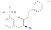 L-Phenylalanine, 3-(methylsulfonyl)-, phenylmethyl ester, hydrochloride (1:1)