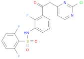Benzenesulfonamide, N-[3-[2-(2-chloro-4-pyrimidinyl)acetyl]-2-fluorophenyl]-2,6-difluoro-