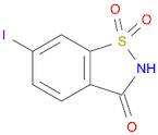 1,2-Benzisothiazol-3(2H)-one, 6-iodo-, 1,1-dioxide