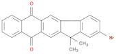 6H-Indeno[1,2-b]anthracene-6,11(13H)-dione, 2-bromo-13,13-dimethyl-
